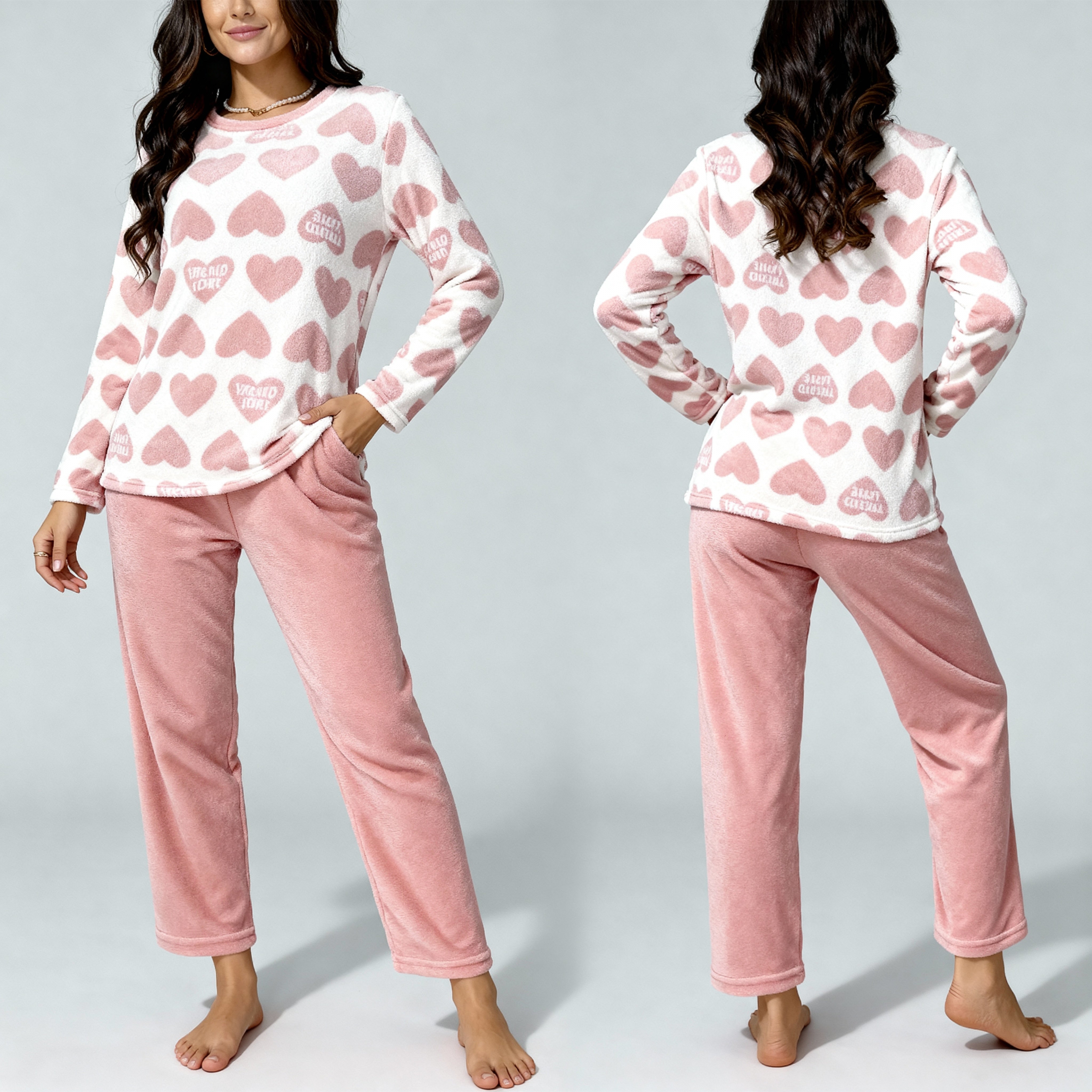 Sweetheart Cozy Pajama Set